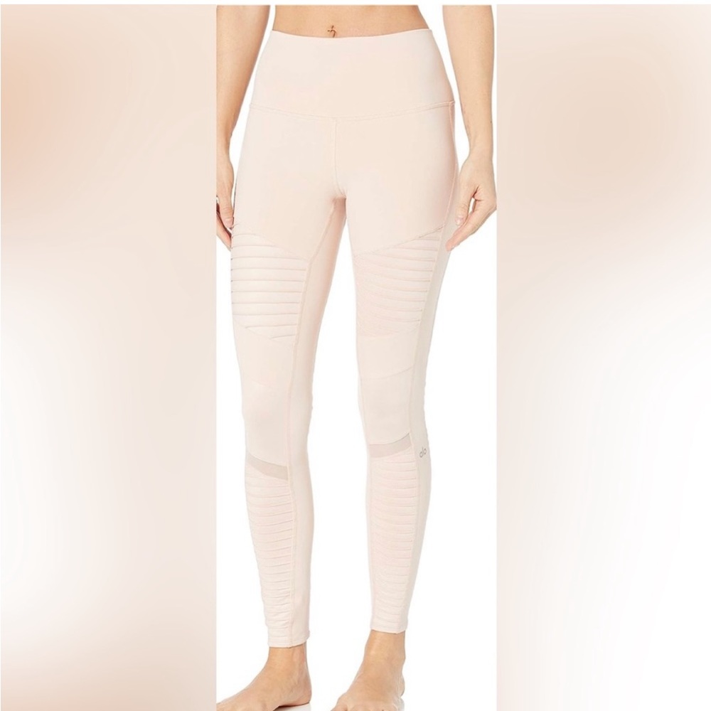 Alo Moto Pink Leggings